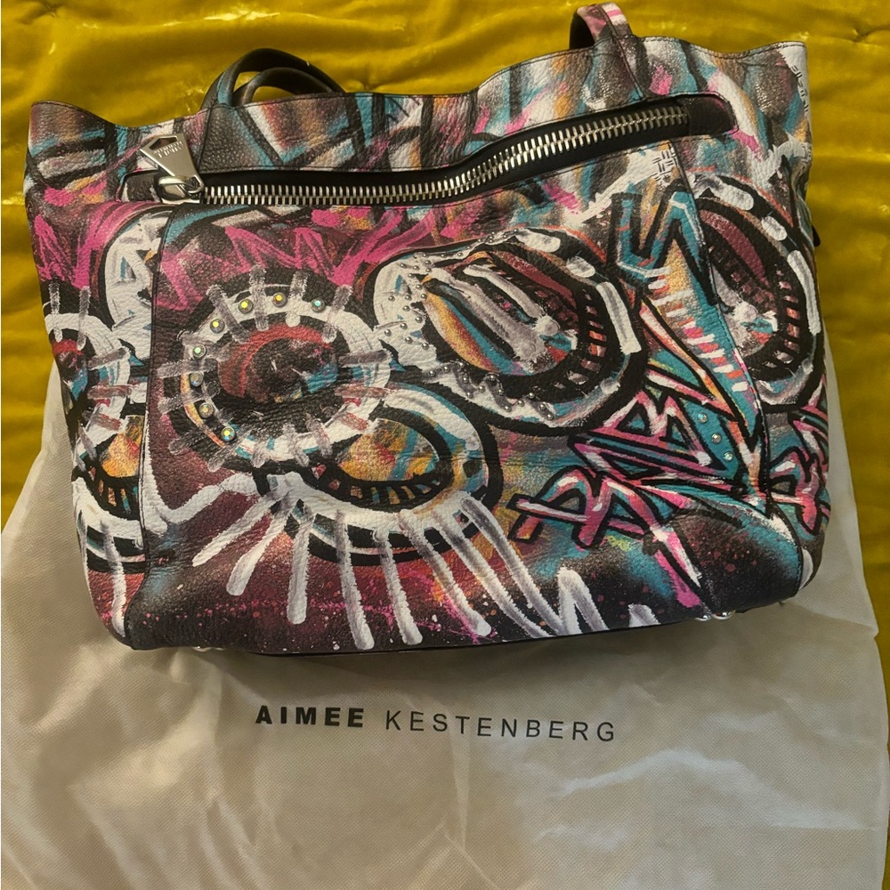 Graffiti style purse